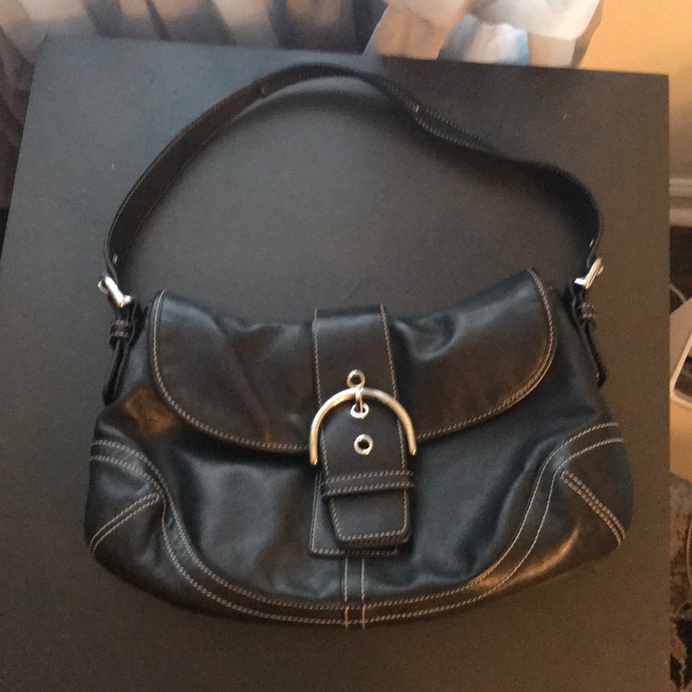 Black hobo Coach bag